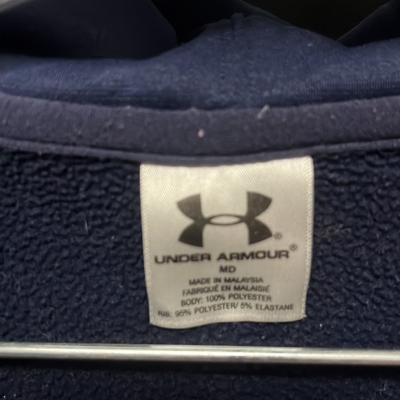 Under Armour- Penn State Full Zip Fleece Lined Hoodie - Picture 6 of 6